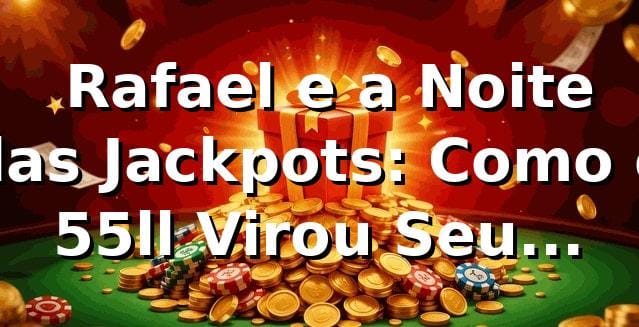 🎰 Rafael e a Noite das Jackpots: Como o 55ll Virou Seu Refúgio dos Slots